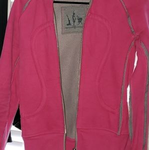 Lululemon pink sweater thick